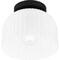 Quoizel Rembrandt 1-Light Matte Black Flush Mount QFL5609MBK - alternate 2
